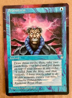 Brainstorm (Ice Age) ALTERED playset of Four (4) floating border style! - Image 2