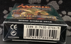 Magic the Gathering 8th Edition Core Set Speed Scorch - Factory Sealed - Image 3