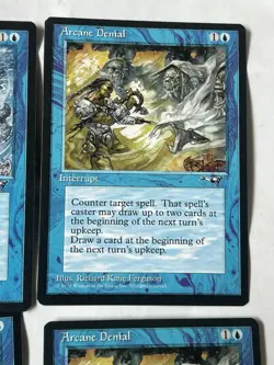 Arcane Denial (Sword And Axe) X4 Alliances Regular MTG Magic The Gathering - Image 3