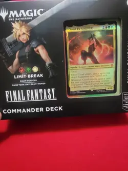 Magic: The Gathering Final Fantasy VII Commander Deck Limit Break *NEW SEALED* - Image 1