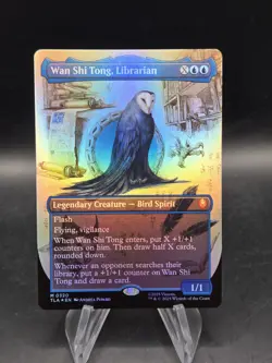 Magic The Gathering, Avatar: Wan Shi Tong, Librarian Borderless FOIL 0320 - Image 5
