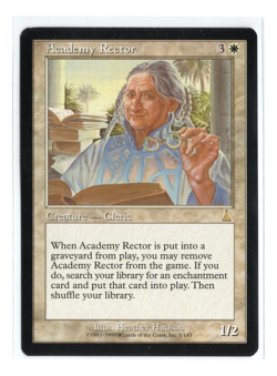 MTG - Academy Rector - Normal - Urza's Destiny - Moderately Played - Image 1