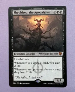 Magic The Gathering MTG Sheoldred, The Apocalypse NM - Image 1