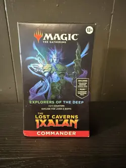 MTG The Lost Caverns of Ixalan Explorers of the Deep Commander Deck 195166230245 - Image 1