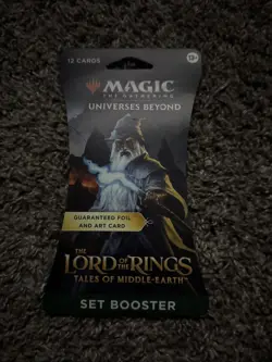 Magic MTG - Set Booster Pack - Lord Of The Rings Tales Of Middle Earth - New - Image 1