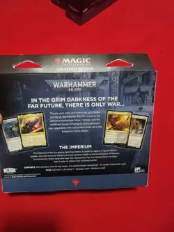 MTG Warhammer 40k Commander Deck Forces Of The Imperium New Sealed ships fast - Image 3
