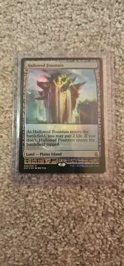 Hallowed Fountain Zendikar Expeditions Foil Near Mint #06 - Image 1