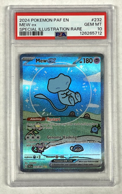 Mew ex SIR 2024 Pokemon Paldean Fates #232/091 PSA 10 GEM MT - Image 1