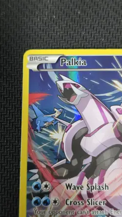 Palkia XY75 Black Star Promo Full Art Holo Pokemon TCG - Image 2