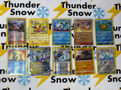 ⚡❄ Pokemon TCG ENGLISH Lot of 10 We Combine 🛳 🇺🇸 #281 Jolteon Flareon Holo - Image 1