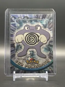Topps Pokemon Poliwrath #62 1999 TV Animation Edition Non Holo Green Logo NM - Image 1