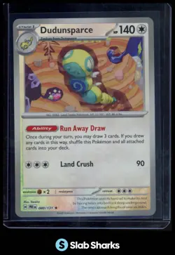 2025 POKEMON SV PRISMATIC EVOLUTIONS - PRE EN #080/131 DUDUNSPARCE MASTER BALL - Image 1