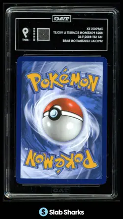 2023 POKEMON SV 151 - MEW EN #202/165 ZAPDOS EX SPECIAL ILLUSTRATION RARE TAG 9 - Image 2