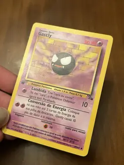 Pokemon TCG | SPANISH Gastly 33/62 1st Edition Regular LP | Fossil - Image 3