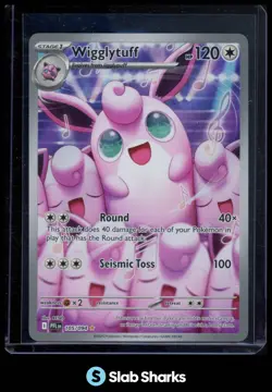 2025 POKEMON PHANTASMAL FLAMES PFL EN #105/094 WIGGLYTUFF ILLUSTRATION RARE - Image 1