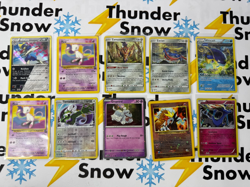 ⚡❄ Pokemon TCG ENGLISH Lot of 10 We Combine 🛳 🇺🇸 #348 Entei Mew promo Holo - Image 1