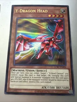 Y-Dragon Head LCKC-EN006 Legendary Collection Kaiba Unlimited - Image 1