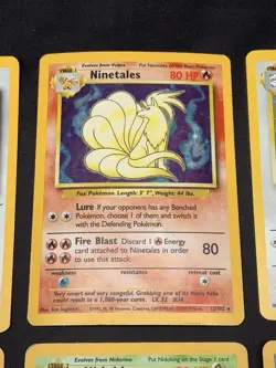 Vintage Pokemon Cards Rare Holo Lot WOTC 1999 MP/HP - Image 3