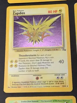 Vintage Pokemon Cards Rare Holo Lot WOTC 1999 MP/HP - Image 5