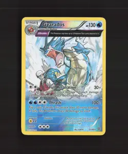 Gyarados 21/98 Ancient Origins Full Art Reverse Holo Rare Pokemon Card LP - Image 1