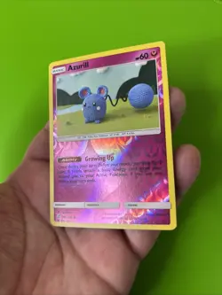 Azurill 146/236 Cosmic Eclipse Reverse Holo Pokemon Card NM - Image 4