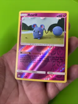 Azurill 146/236 Cosmic Eclipse Reverse Holo Pokemon Card NM - Image 5