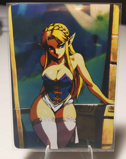 Zelda Full Art Goddess Story The Legend of Zelda Waifu Anime Trading Card - Image 1