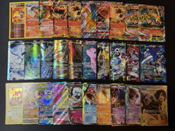 Lot of 150 Pokemon Cards Mega/EX/GX/Full Art/V/VMAX Modern Collection HP-DAMAGED - Image 2