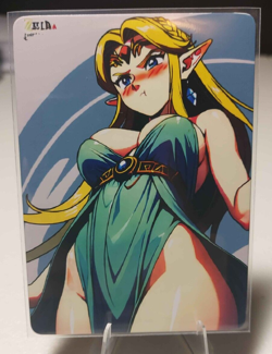 Zelda Full Art Goddess Story The Legend of Zelda Waifu Anime Trading Card - Image 1