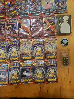 Pokemon Card Lot 36 Booster Packs sealed Destined Rivals Mega Journey Surging Sp - Image 4