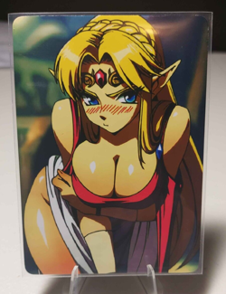 Zelda Full Art Goddess Story The Legend of Zelda Waifu Anime Trading Card - Image 1