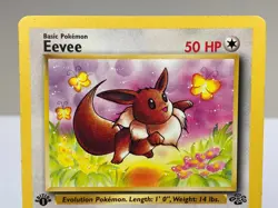 Eevee 51/64 Jungle Set 1st Edition WOTC Pokemon Card - Lightly Played - Image 3
