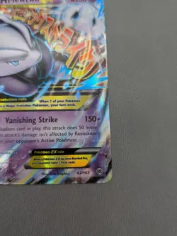 M Mewtwo EX - 63/162 - Mega - Ultra Rare - XY BreakThrough - Pokemon TCG Card NM - Image 4