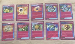 POKEMON TCG 10 CARD LOT ACE SPEC TRAINER MIXED LOT SCARLET & VIOLET ERA - Image 1