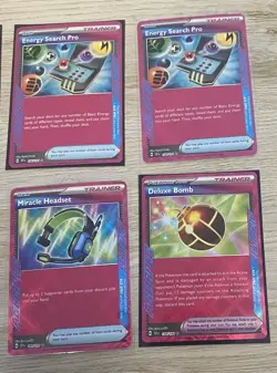 POKEMON TCG 10 CARD LOT ACE SPEC TRAINER MIXED LOT SCARLET & VIOLET ERA - Image 3