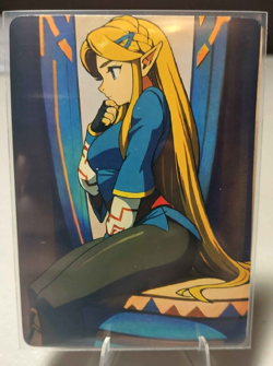 Zelda Full Art Goddess Story The Legend of Zelda Waifu Anime Trading Card - Image 1