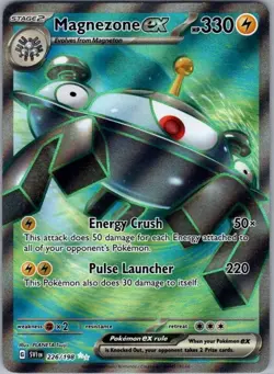 Pokemon Card Magnezone EX 226/198 Scarlet & Violet Base Set - Near Mint - Image 1