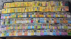 Pokemon Card Lot TCG Collection OF 526 Cards With Foil Halo Holo Shiny - C08 - Image 1