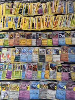 Pokemon Card Lot TCG Collection OF 526 Cards With Foil Halo Holo Shiny - C08 - Image 4