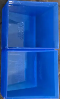 Blue Ultimate Guard 100 Boulder Commander Card Case - Image 2
