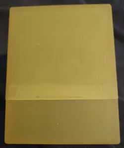 Yellow Ultimate Guard 100 Boulder Commander Card Case - Image 1
