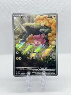Pawmi - 226/091 - Pokemon Paldean Fates Illustration Rare Card LP - Image 1