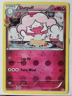 HOLO Slurpuff RC20/RC32 LP - XY Generations Radiant Collection Pokemon Card - Image 1