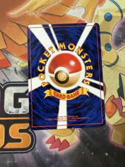 Giovanni's Meowth 052 Lv12 HP40 1996 Vintage Nintendo Pokemon Card Japan Rare - Image 2