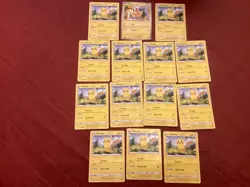 collection of 13 Pokemon Pikachu 60 + 1 Pikachu 70 cards - Image 1