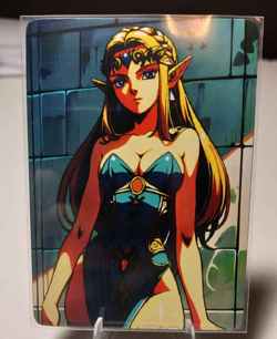 Zelda Full Art Goddess Story The Legend of Zelda Waifu Anime Trading Card - Image 1