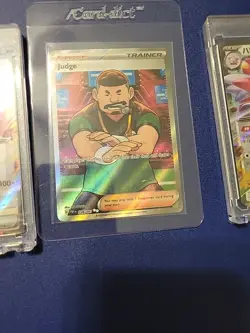Pokemon Cards 3 Total Judge Trainer Amazing Condition - Image 3