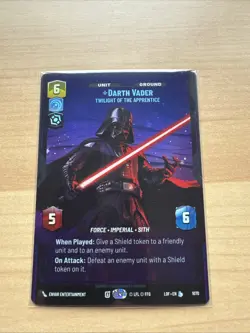 Darth Vader Twilight of the Apprentice (Prestige Foil) (Star Wars Unlimited) - Image 1