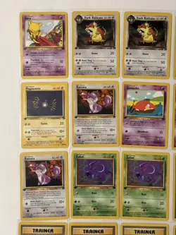 Team Rocket 2000 1st Edition Lot of 26 Vintage WOTC Pokemon TCG Cards - NM! - Image 2