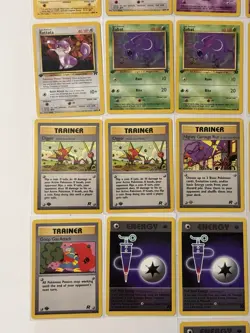 Team Rocket 2000 1st Edition Lot of 26 Vintage WOTC Pokemon TCG Cards - NM! - Image 4